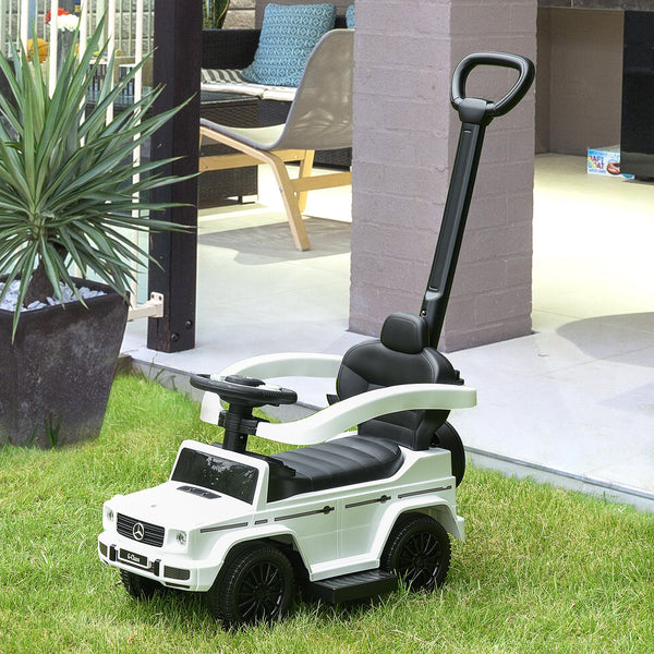 Aosom Push Car Mercedes-Benz G350 Foot to Floor Ride- On Toddler