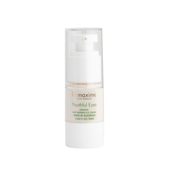 YOUTHFUL EYES ORGANIC ANTI-WRINKLE EYE CREAM: TARGETING, FINE LINES,