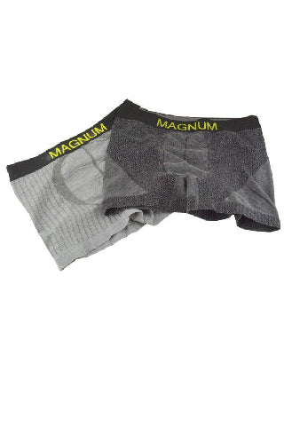Men's Boxers, Cotton & Charcoal Infused Low Rise Trunk Underwear (2