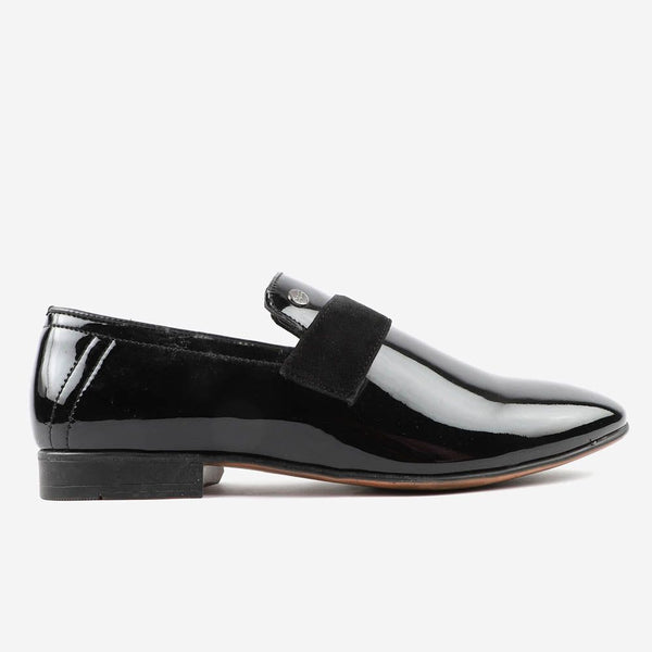 Mens Patent Formal Shoes (Size-7) (Color-BLACK)