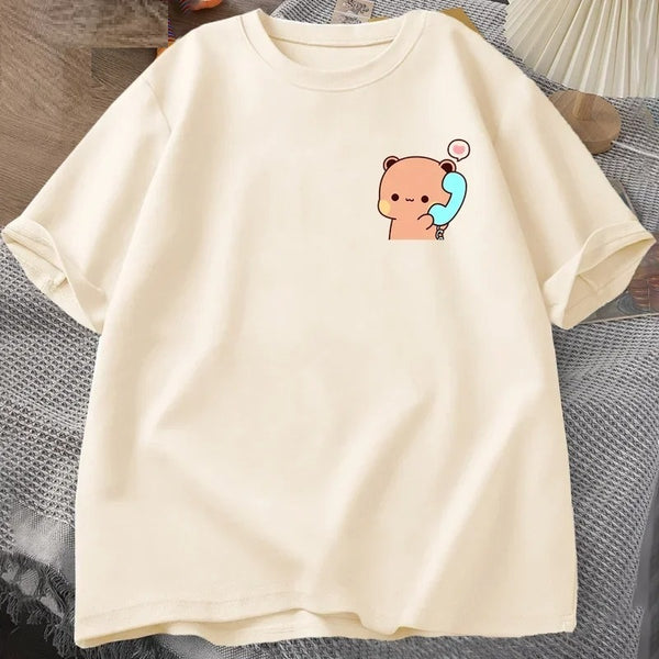 Mens Cotton making call Printed Half Sleeve Tshirt (Size-XL)