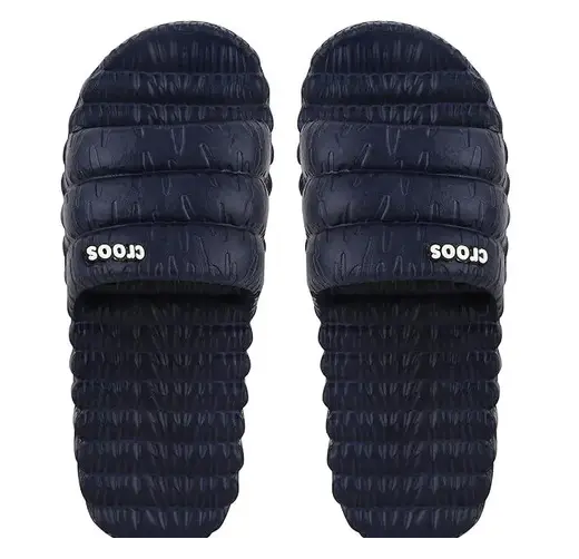 Men's Sliders Comfortable Light Weight (Size-IND-3) (Color-DARK BLUE)