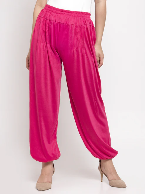 Women's Loose Regular Fit Harem Pants | Harem Pant for Women Stylish,