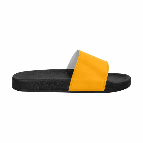 Womens Slide Sandals - Bright Orange